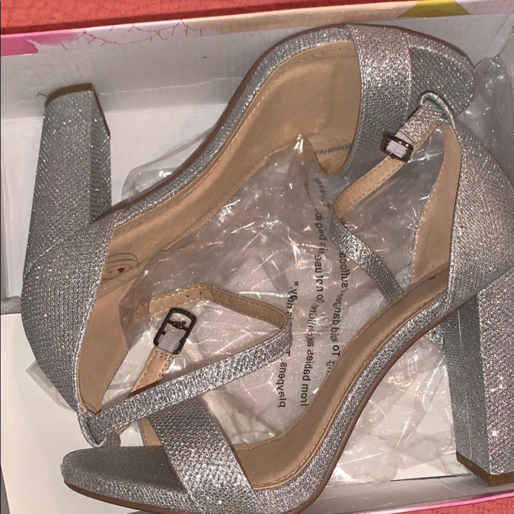 Glitter heels